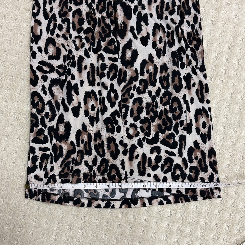 Femme Chic Leopard Print Dress, Size Medium - Picture 8 of 8